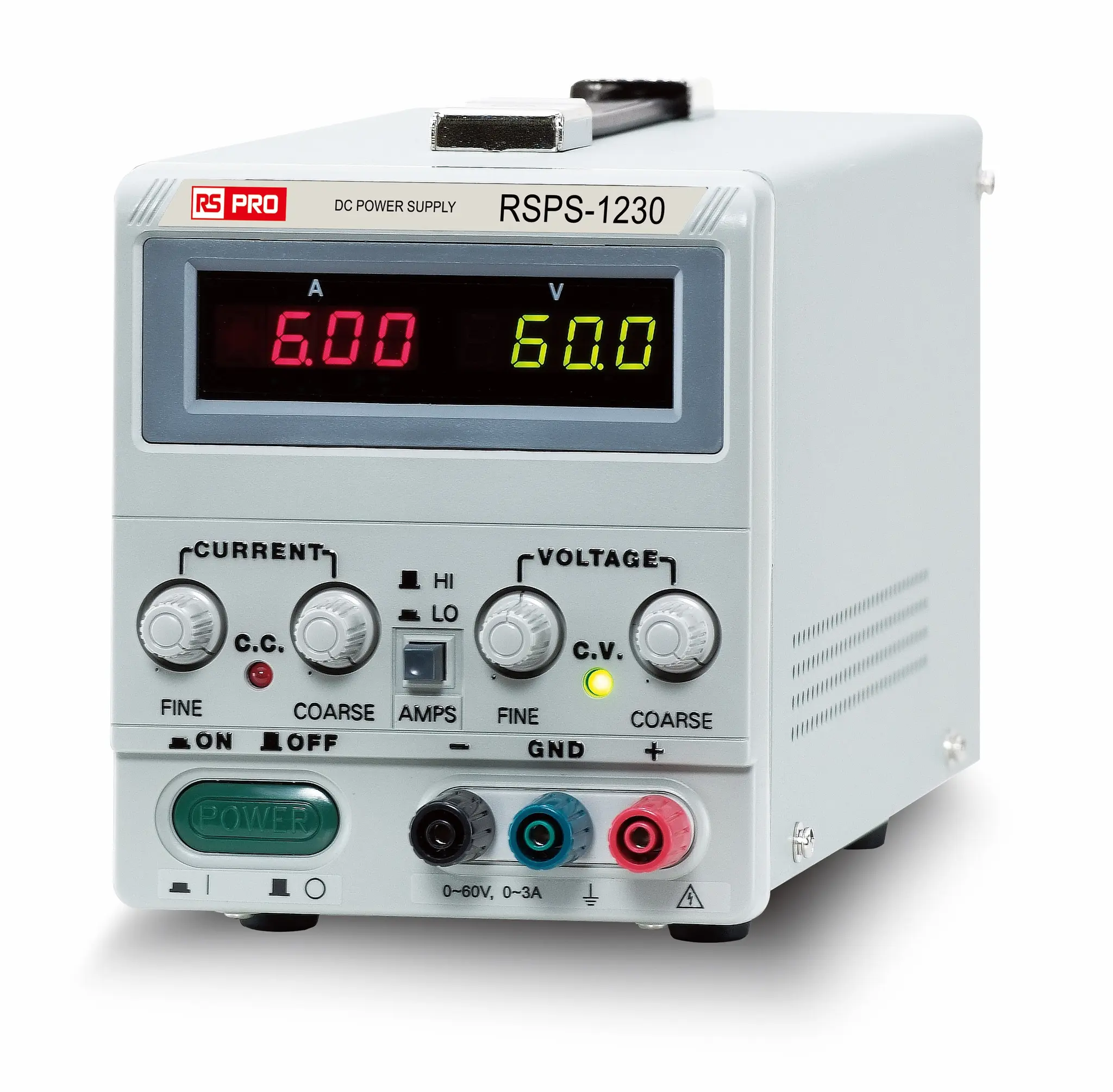 Produktfoto 1 von RS PRO Labornetzgerät 360W, 0 → 12V / 0 → 30A, ISO-kalibriert