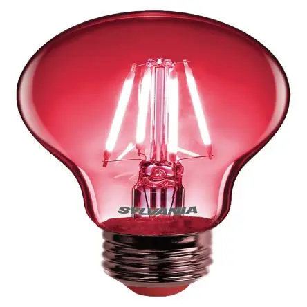 Produktfoto 1 von Sylvania LED-Birne Birnenförmig 4 W 380 lm E27 Sockel Rot