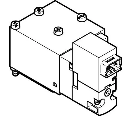 Produktfoto 1 von Festo VOVG Pneumatik-Magnetventil Monostable, Elektrisch-betätigt 24V dc