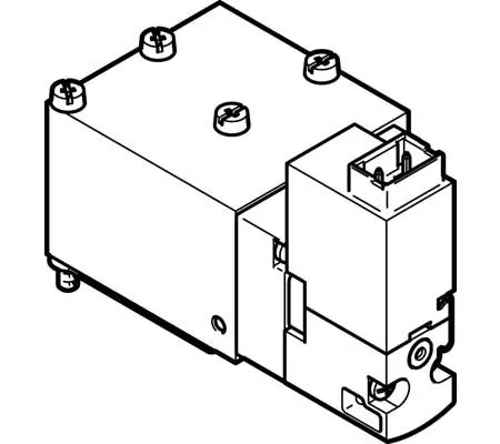 Produktfoto 1 von Festo VOVG Pneumatik-Magnetventil Monostable, Elektrisch-betätigt 24V dc