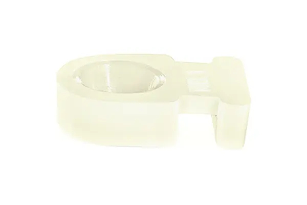 Produktfoto 1 von HellermannTyton Schraubbefestigung MB Befestigungssockel, Nylon 6.6 Natur 12.5 mm x 2.6 mm Kabelbinder x 8 mm für 2.9 mm