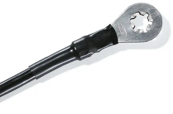 Produktfoto 1 von HellermannTyton 300 Wärmeschrumpfschlauch, Polyolefin Schwarz, Ø 6.6 mm Schrumpfrate 2:1, Länge 300m
