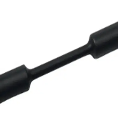 Produktfoto 1 von HellermannTyton 309 Wärmeschrumpfschlauch, Polyolefin Schwarz, Ø 2.4 mm Schrumpfrate 2:1, Länge 30m