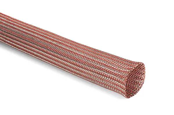 Produktfoto 1 von HellermannTyton 173 Kabelschlauch verzinnt Kupfer, Länge 100m Umflochten Dehnbar