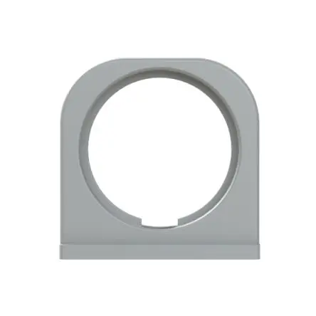 Produktfoto 1 von PMA PMACLIP Polyamid 6 Kabelrohr Befestigung Einteilige Rohrhalterungsklammer M4 48 mm Grau Grau-Finish IP68, IP66