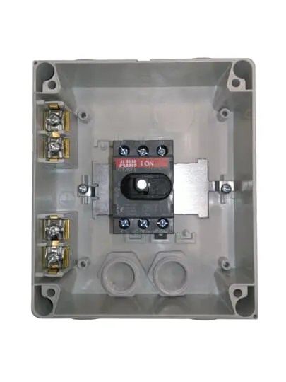 Produktfoto 1 von ABB Trennschalter 3-polig 25A IP 65 9kW