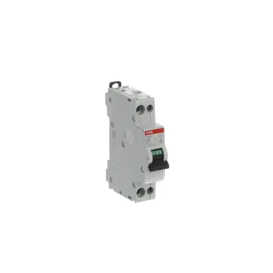 Produktfoto 1 von ABB SN201 Miniaturüberlastschalter Typ D, Pol 1-polig 6 A 230 V ac, Abschaltvermögen 10 kA