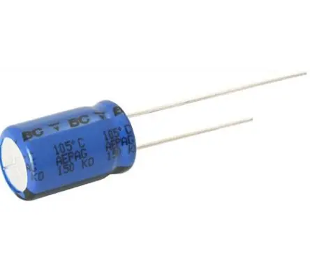 Produktfoto 1 von Vishay 150 CRZ SMD Kondensator 220 μF SMD 20 % / 80V dc, Ø 12.5 mm, 105 °C