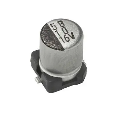 Produktfoto 1 von Vishay 153 CRV Oberfläche Kondensator 4.7 μF 20 % / 50V dc, Ø 4 mm x 14 mm x 10 mm, 105 °C
