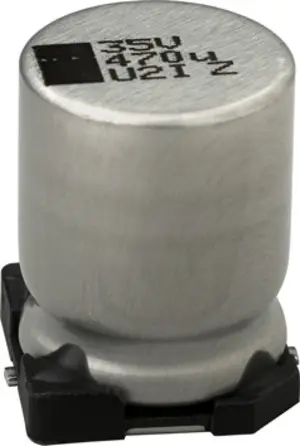 Produktfoto 1 von Vishay Aluminium-Elektrolyt Kondensator 1000μF / 35V dc