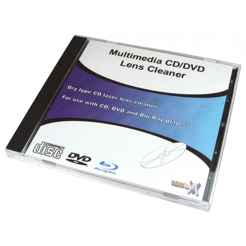 NewLink NEWlink Cleaning Products CD und DVD Linsenreiniger, Rahmenklemme
