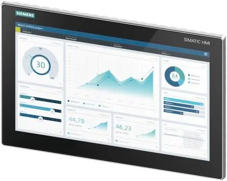 Produktfoto 1 von Siemens, SIMATIC, HMI-Bediengerät, TFT, 1366 x 768 pixel, 15.6 Zoll
