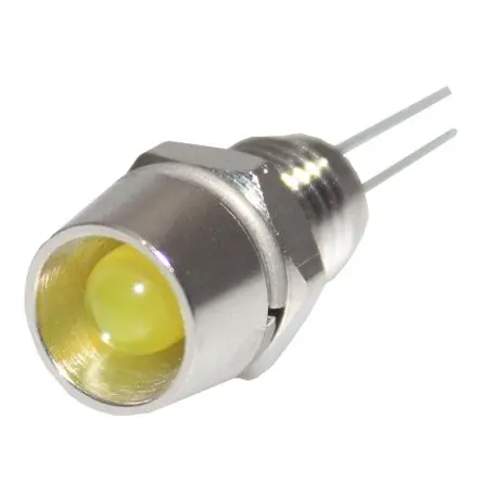 CAMDENBOSS 513 LED Gelb Tafelmontage-Anzeige, Kabel 5V 8 mm