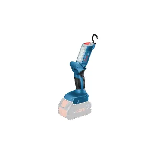 Produktfoto 1 von Bosch Wiederaufladbar Kompakt-LED-Taschenlampe LED Blau, 200 lm / Cordless Jobsite Light, 116 mm