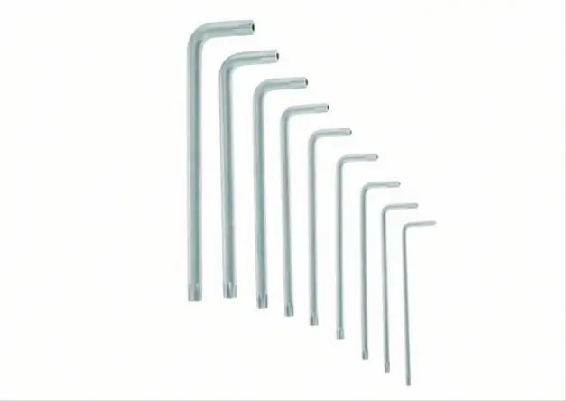 Produktfoto 1 von Bosch metrisch TORX®-Steckschlüssel, Satz 9-teilig 10 mm, 15 mm, 20 mm, 25 mm, 27 mm, 30 mm, 40 mm, 45 mm, 50 mm