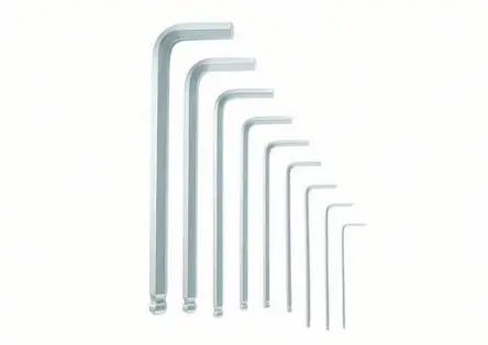 Produktfoto 1 von Bosch Sechskantschlüsselsatz 9 Sechskant Metrisch