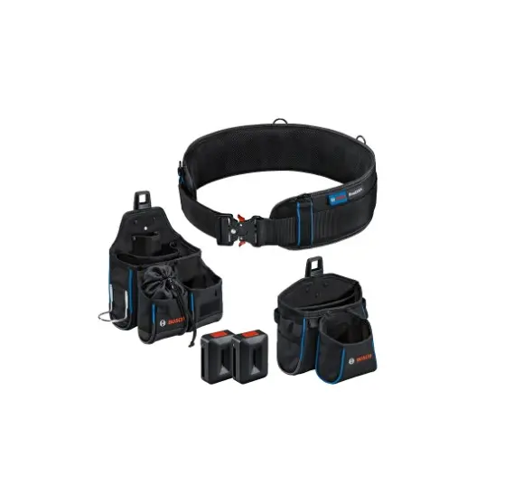 Produktfoto 1 von Bosch Polyester Werkzeuggürtel, 2 Fächer x 50 mm