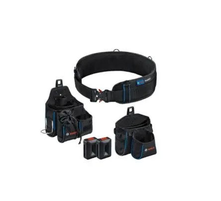 Produktfoto 1 von Bosch Polyester Werkzeuggürtel, 2 Fächer x 50 mm