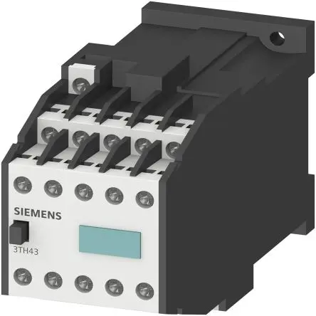 Produktfoto 1 von Siemens 3TH4 Hilfsschütz, / 6A 5 Schließer, 5 Öffner, 24V dc / 10A, 78 mm x 55mm