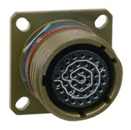 Produktfoto 1 von Amphenol Limited, D38999 MIL-Spec Rundsteckverbinder Gewindeeinführung, 2-polig, Panel, Gehäuse 11 mm Stecker, MIL-C