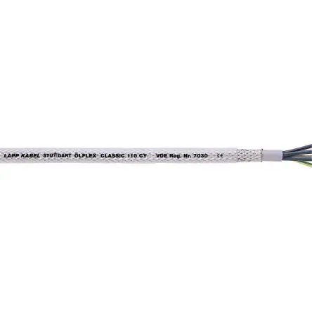 Produktfoto 1 von Lapp 11359 Steuerkabel, 5-adrig 16 AWG Litze, 100 m Grau Geschirmt, Polyvinylchlorid