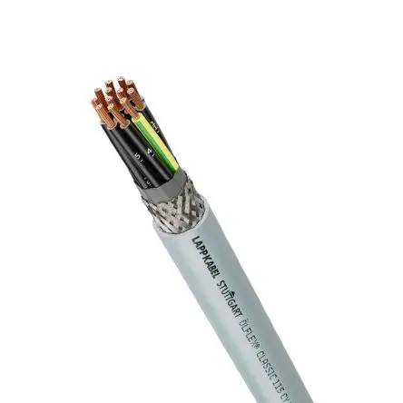 Produktfoto 1 von Lapp 11368 Steuerkabel, 7-adrig 17 AWG Litze, 100 m Grau Geschirmt, Polyvinylchlorid
