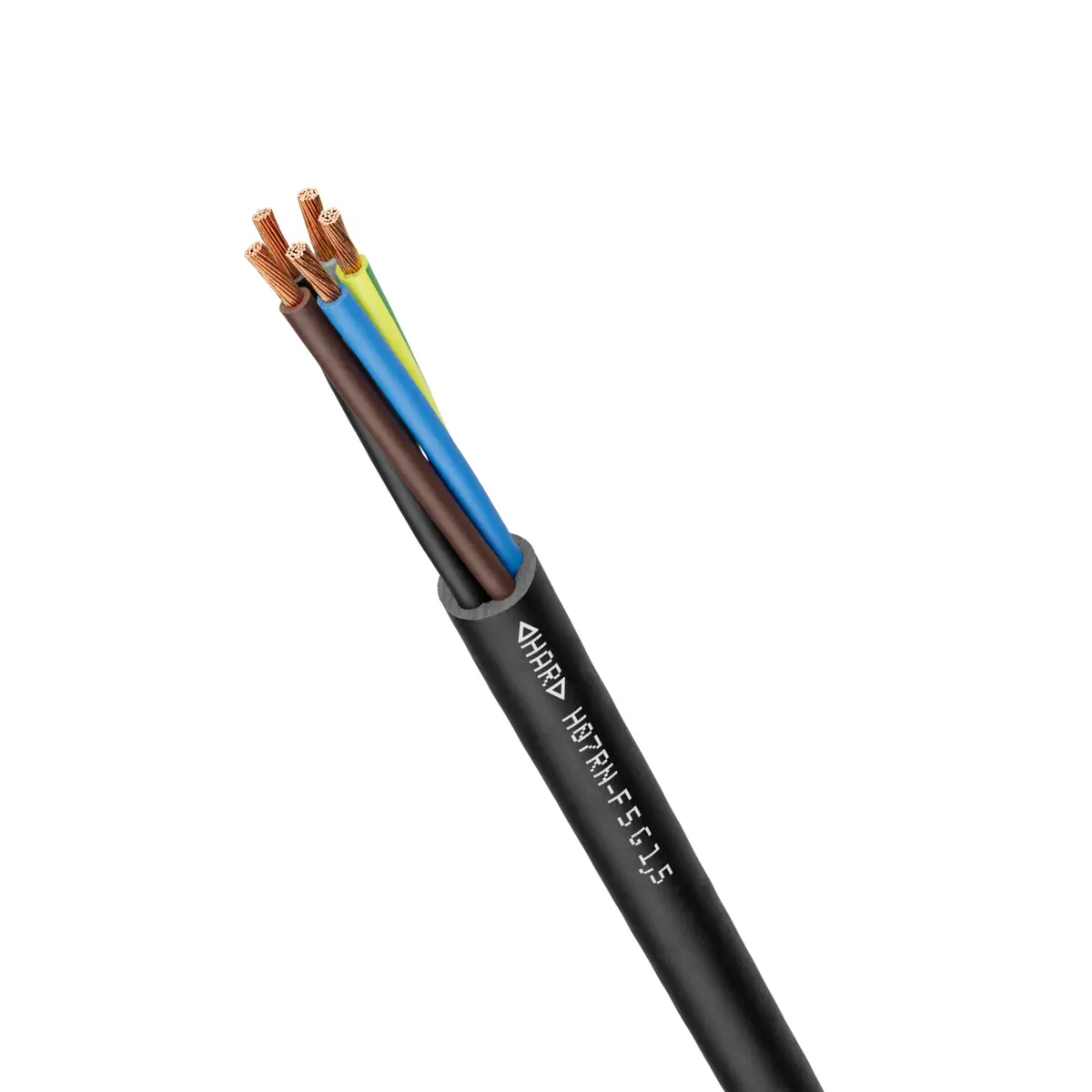 Produktfoto 1 von Lapp H07RN-F Netzkabel, 2-adrig Schwarz, 50 m, Gummi 90 °C