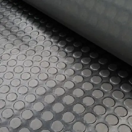 Produktfoto 1 von RS PRO NR/SBR-Gummi Rolle Rutschfester Bodenbelag Schwarz, Stärke 3mm L 10m, B 1.2m