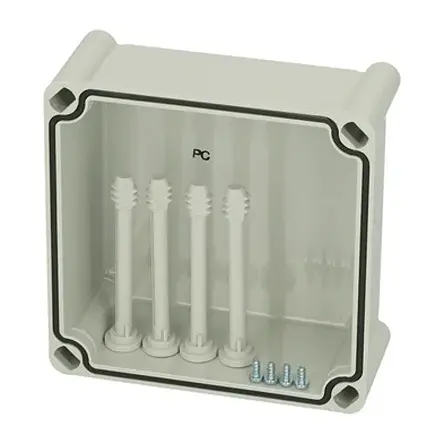 Produktfoto 1 von Fibox Abdeckung, 190 x 190 x 80mm