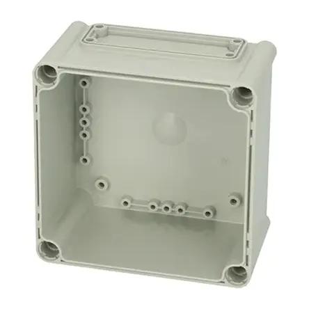 Produktfoto 1 von Fibox Gehäuse-Sockel, 190 x 190 x 100mm