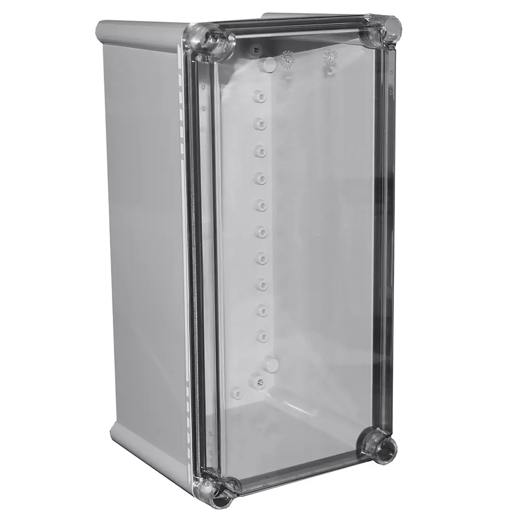 Produktfoto 1 von CAMDENBOSS X7; Universalgehäuse; ABS; Grau; IK08 IP40 Breite 190 mm Höhe 180 mm Länge 380 mm