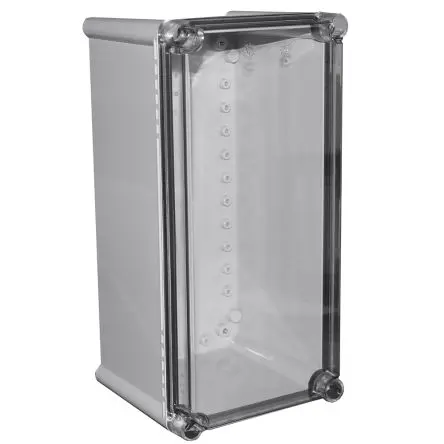 Produktfoto 1 von CAMDENBOSS X7; Universalgehäuse; ABS; Grau; IK08 IP67 Breite 190 mm Höhe 180 mm Länge 380 mm