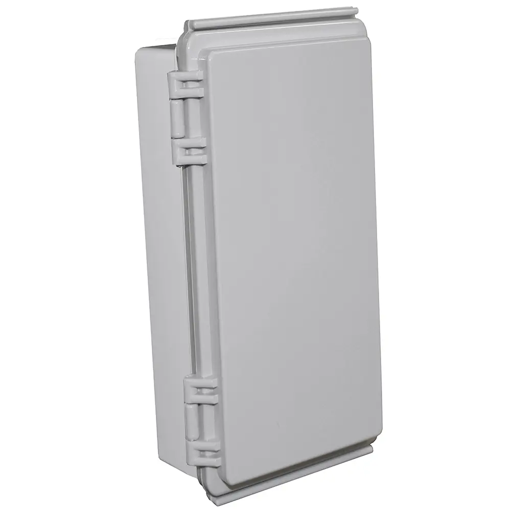 Produktfoto 1 von CAMDENBOSS X8; Universalgehäuse; ABS; Grau; IK08 IP40 Breite 110 mm Höhe 75 mm Länge 260 mm