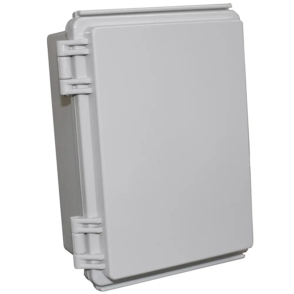 Produktfoto 1 von CAMDENBOSS X8; Universalgehäuse; ABS; Grau; IK08 IP40 Breite 135 mm Höhe 100 mm Länge 185 mm