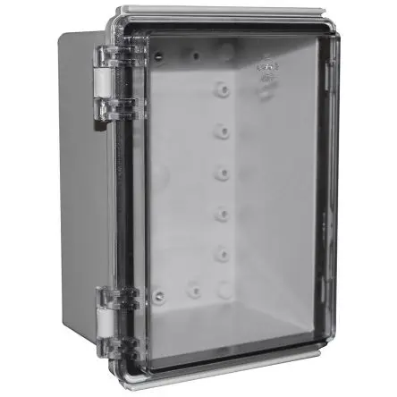 Produktfoto 1 von CAMDENBOSS X8; Universalgehäuse; ABS; Grau; IK08 IP67 Breite 135 mm Höhe 100 mm Länge 185 mm
