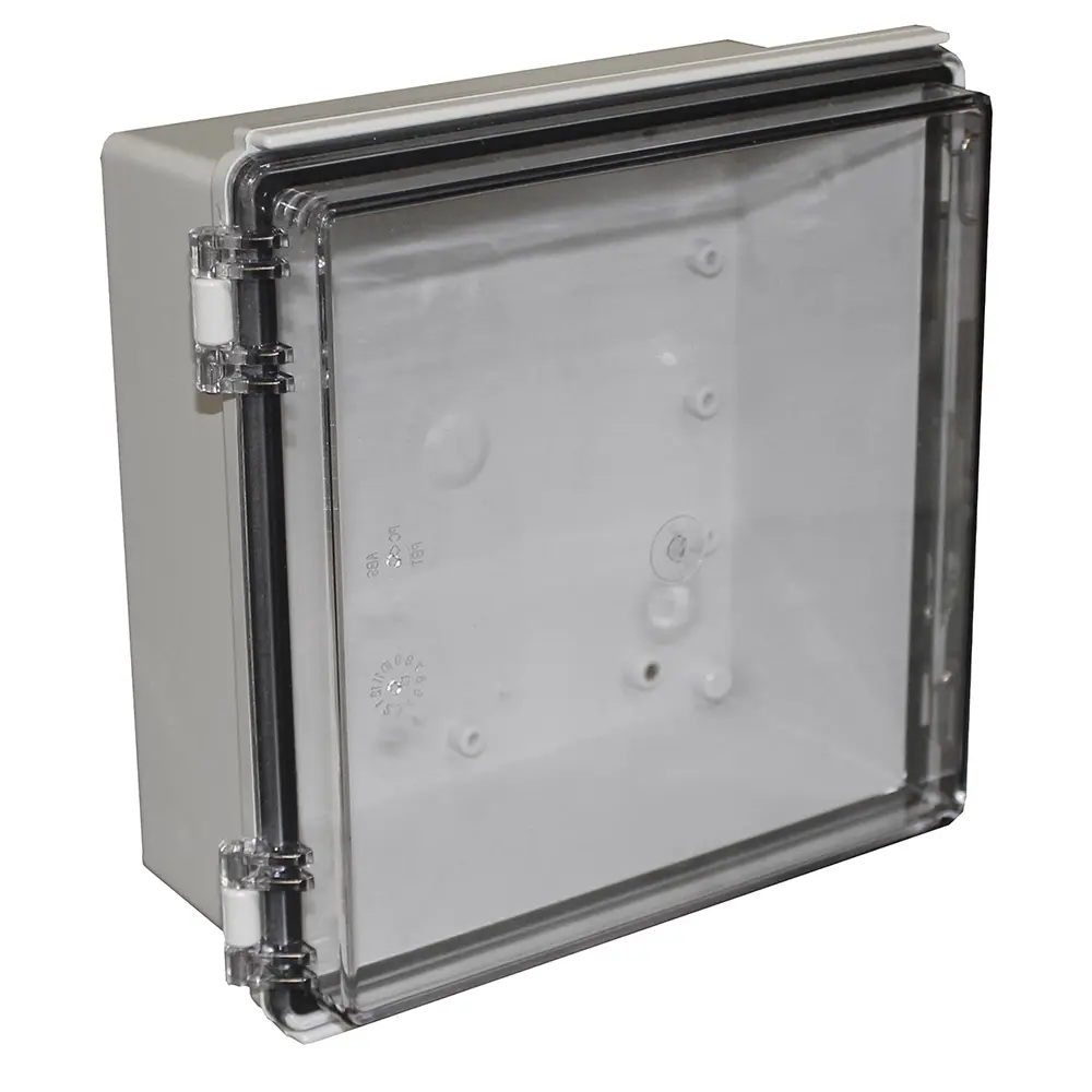 Produktfoto 1 von CAMDENBOSS X8; Universalgehäuse; ABS; Grau; IK08 IP40 Breite 210 mm Höhe 100 mm Länge 210 mm