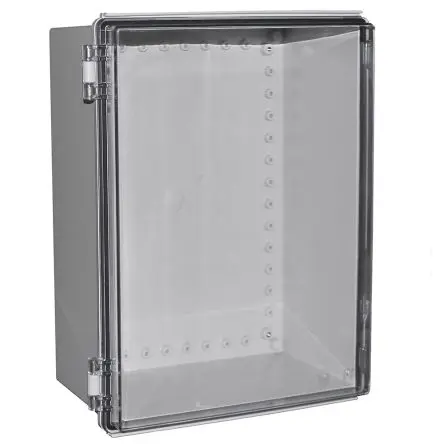 Produktfoto 1 von CAMDENBOSS X8; Universalgehäuse; ABS; Grau; IK08 IP67 Breite 300 mm Höhe 180 mm Länge 400 mm