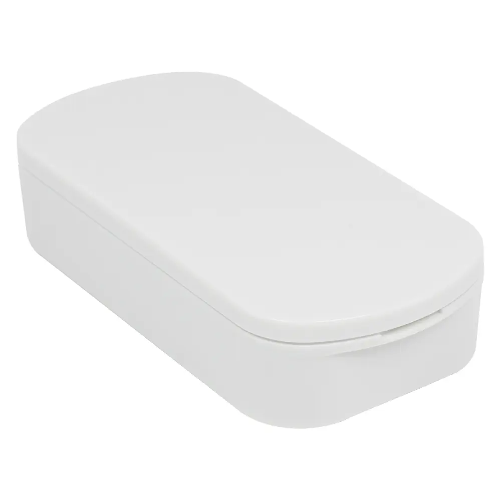 Produktfoto 1 von CAMDENBOSS Serie 98 Tragbares Gehäuse, ABS, 45 mm, 90 mm, H. 20 mm, Weiß, IP40