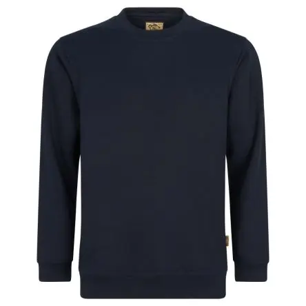 Produktfoto 1 von Orn 1200R Unisex Sweatshirt, 35 % Baumwolle, 65 % Polyester Marine, Größe L