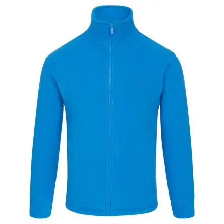 Produktfoto 1 von Orn 3200 Unisex Fleece-Jacke, 100 % Polyester Blau Reißverschluss, Größe L