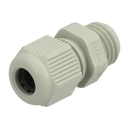 Produktfoto 1 von Fibox GPA Kabelverschraubung, M12 Hellgrau 3 mm/ 6 mm, IP68