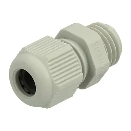 Produktfoto 1 von Fibox GPA Kabelverschraubung, M12 Hellgrau 3 mm/ 6 mm, IP68