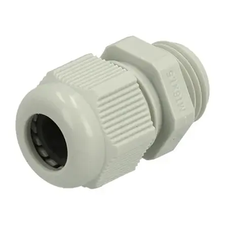 Produktfoto 1 von Fibox GPA Kabelverschraubung, M16 Hellgrau 5 mm/ 10 mm, IP68