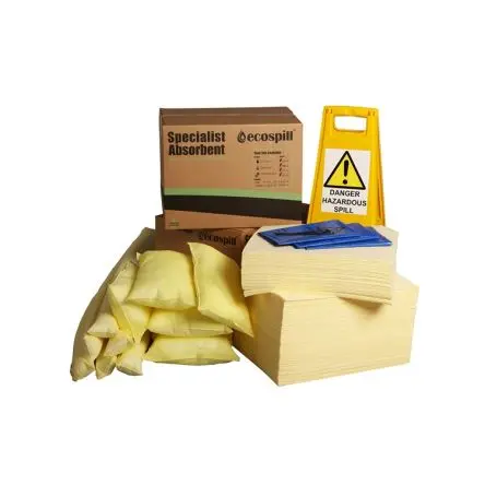 Produktfoto 1 von Ecospill Ltd Bindemittel-Kit, Aufnahme bis 240 L, Einsatz in Überlaufkontrolle