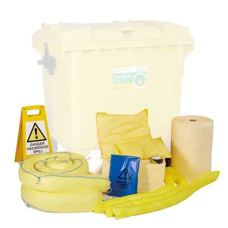 Produktfoto 1 von Ecospill Ltd Bindemittel-Kit, Aufnahme bis 1000 L, Einsatz in Überlaufkontrolle