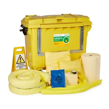 Produktfoto 1 von Ecospill Ltd Bindemittel-Kit, Aufnahme bis 600 L, Einsatz in Überlaufkontrolle