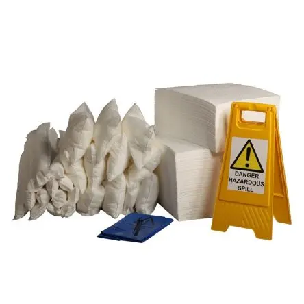 Produktfoto 1 von Ecospill Ltd Bindemittel-Kit, Aufnahme bis 360 L, Einsatz in Überlaufkontrolle