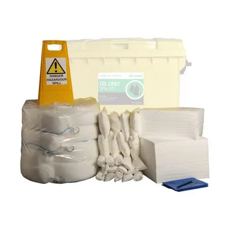 Produktfoto 1 von Ecospill Ltd Bindemittel-Kit, Aufnahme bis 600 L, Einsatz in Überlaufkontrolle