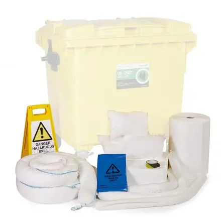 Produktfoto 1 von Ecospill Ltd Bindemittel-Kit, Aufnahme bis 1000 L, Einsatz in Überlaufkontrolle