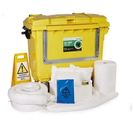 Produktfoto 1 von Ecospill Ltd Bindemittel-Kit, Aufnahme bis 600 L, Einsatz in Überlaufkontrolle